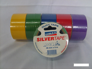 AA cinta Silver tape colores 48mm x 9 mts.