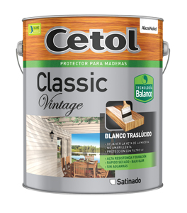 Cetol Classic balance vintage Blanco x 4 lts. 