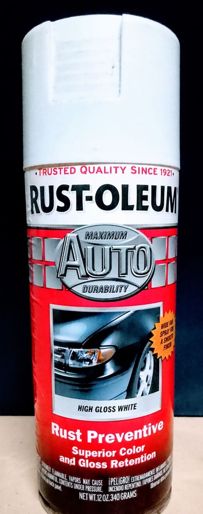 Aerosol r.o. auto blanco bte. OUTLET x 312 grs.