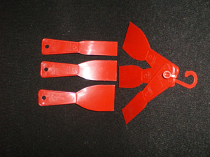 Kit espatulas plasticas P &amp; P