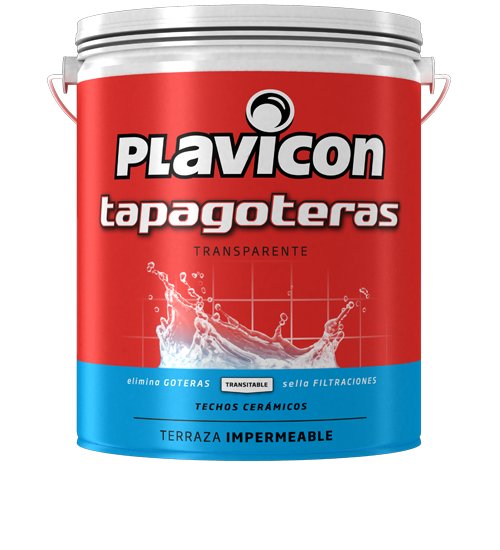 Tapagoteras Plavicon transparente x 20 lts.