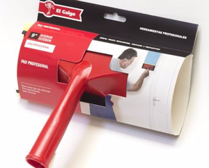 Aplicador plano fijo 9" El Galgo