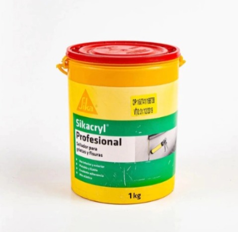 Sikacryl sellador Blanco x 1 kg. OUTLET