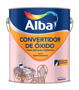 Fondo conv. de oxido Alba x 4 lts.