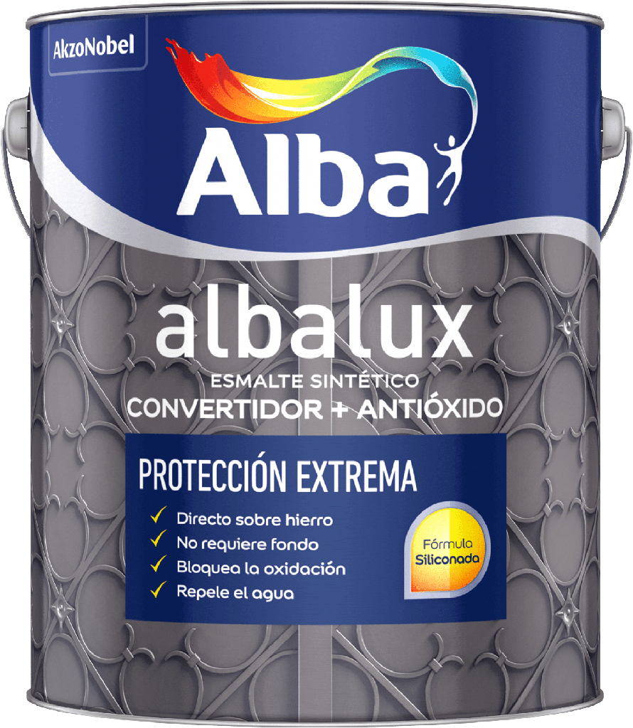 Albalux 2 en 1 martillado x 4 lts.