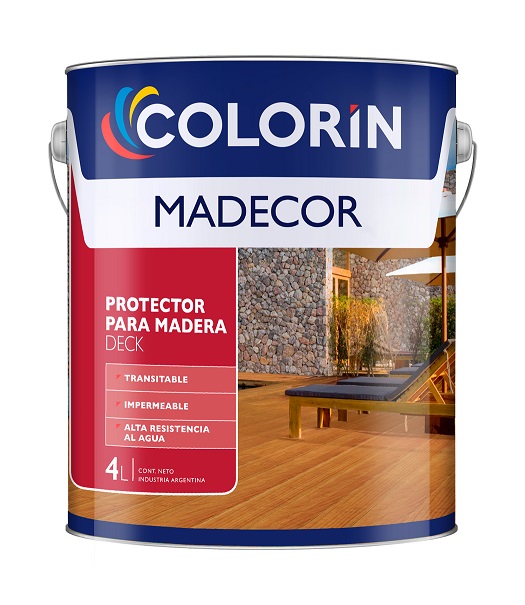 Madecor deck satinado solv. x 1 lt.