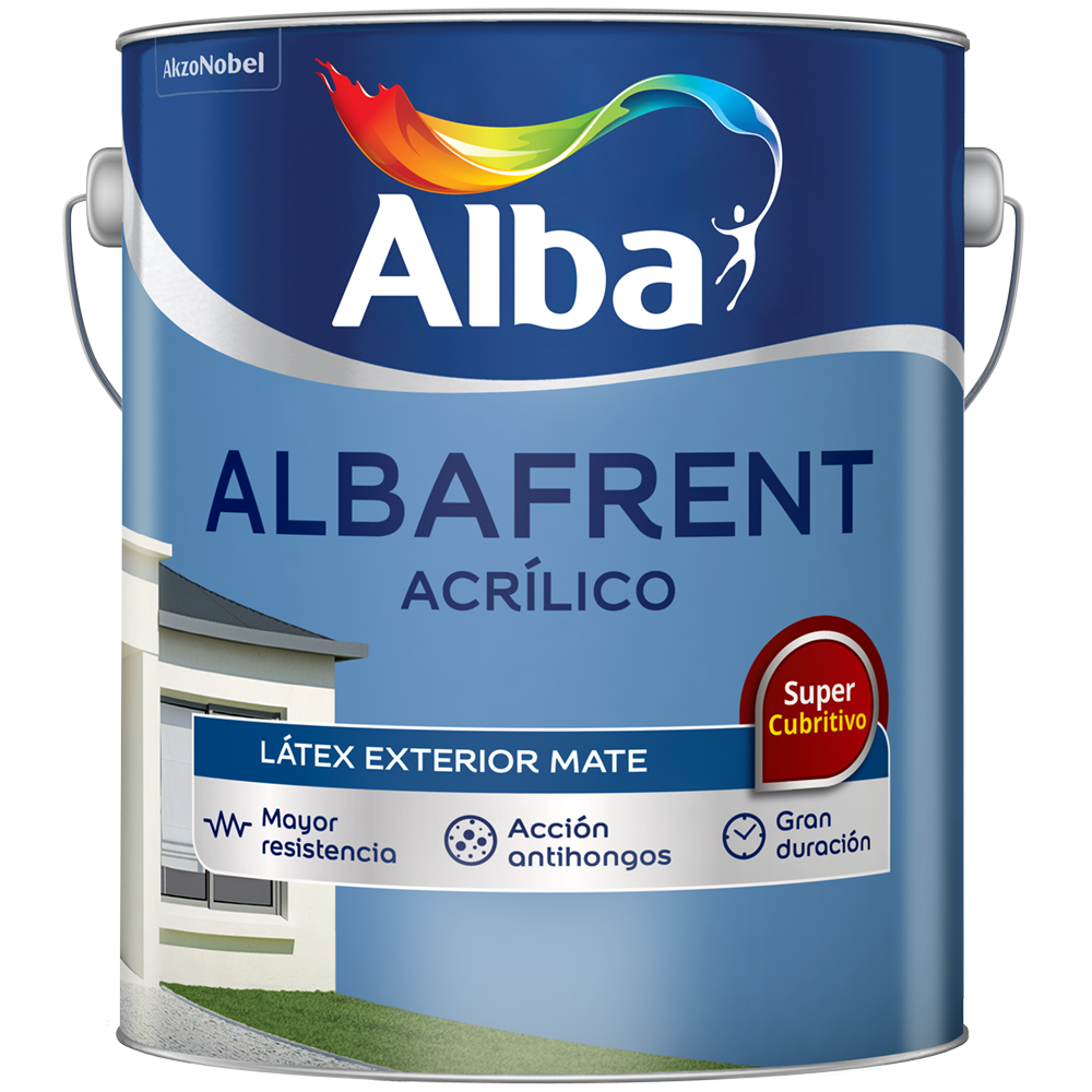 Albafrent latex ext. blanco x 20 lts.