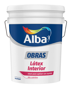 Alba Obras latex interior blanco x 20 lts.