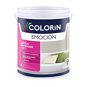Emocion latex mate sedoso Blanco x 4 lts.
