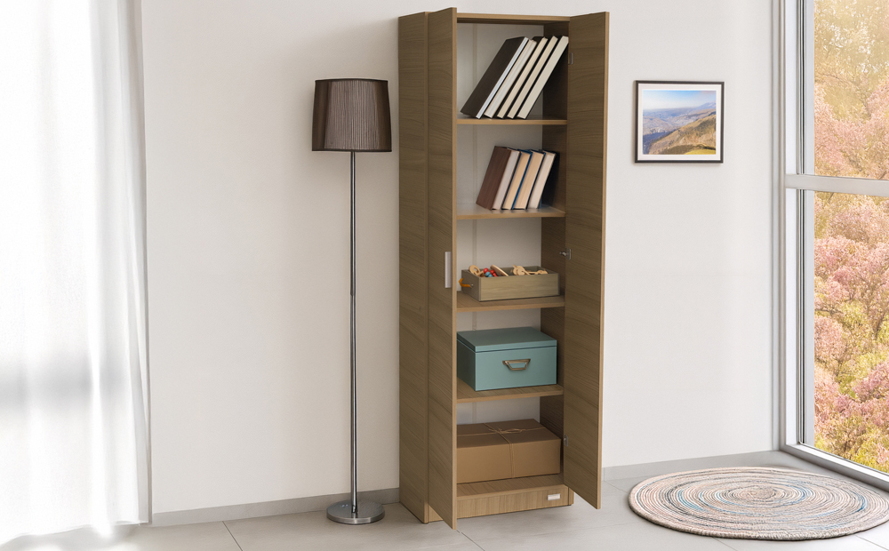 BIBLIOTECA CON PUERTAS COMPLETAS 0.60 MTS.