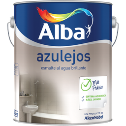 [1090001004] Esmalte azulejos Alba Blanco x 3.6 lts.