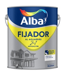 [1109998020] Fijador al aguarras 2 en 1 antisalitre Alba x 20 lts.