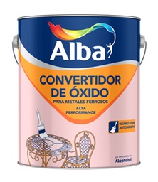 Fondo conv. de oxido Alba x 4 lts.