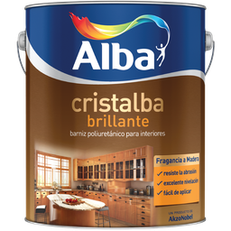 [1122995004] Cristalba barniz interior bte. x 4 lts.