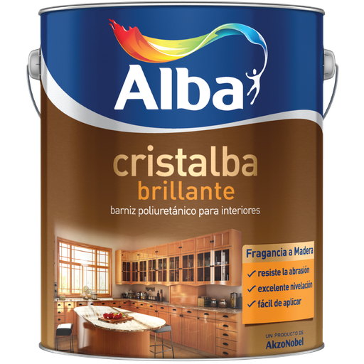 Cristalba barniz interior bte. x 4 lts.