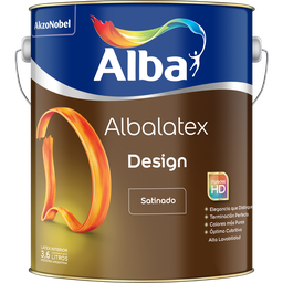 [1164001010] Albalatex Design blanco satinado  x 10 lts.