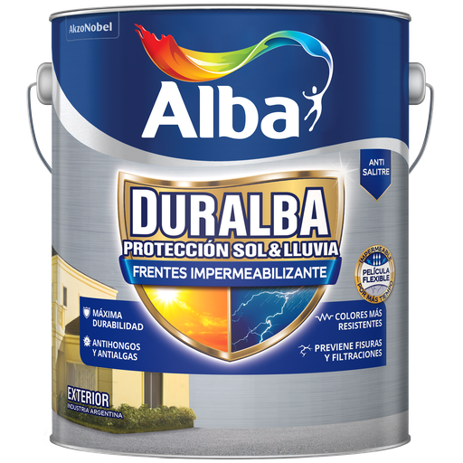Duralba frentes y muros x 4 lt.