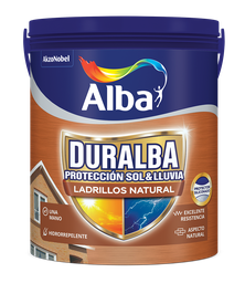 [1187100020] Duralba ladrillos mate (sin pelicula) Natural x 20 lts.