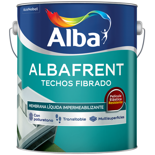 Albafrent techos fibrado blanco x 4 lts.