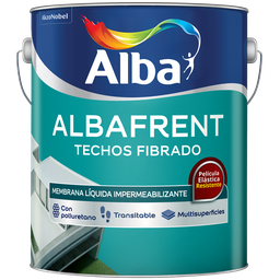 [1400911010] Albafrent techos fibrado blanco x 10 lts.
