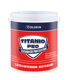 [17152054004] Titanio Pro latex interior/exterior Blanco x 4 lts.