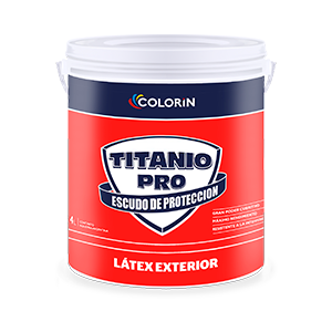 Titanio Pro latex exterior x 4 lts.