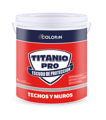Titanio Pro Techos y Muros Blanco x 20 Kgs.