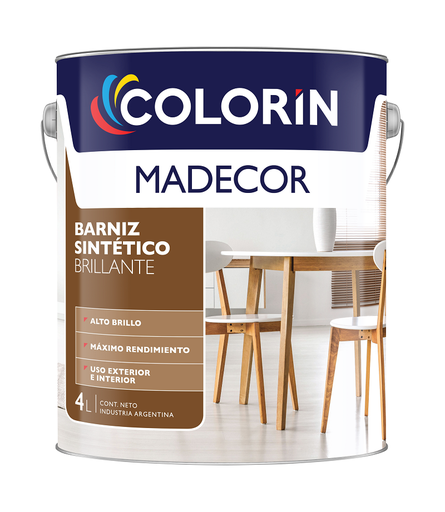 Madecor barniz brillante x 20 lts.