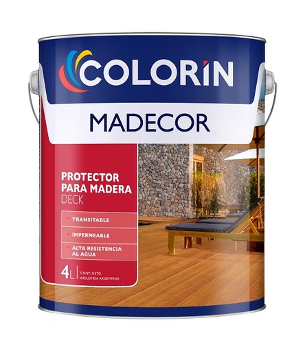 Madecor deck satinado solv. OUTLET x 4 lts.