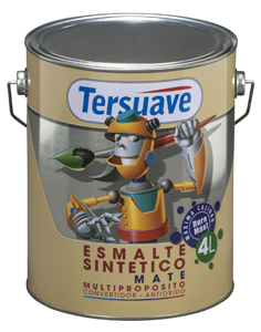 Tersuave sintetico Negro mate x 0.250 lt.