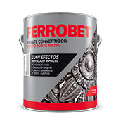Ferrobet Duo martillado Gris p/pincel x 4 lts.