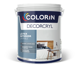 [17181001020] Decorcryl Blanco Latex Interior Lavable Mate x 20 Ltos.