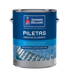 [83200001004] Pileta Caucho Clorado S.Williams Blanco 4 Lts.