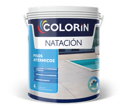 Colorin Natacion Pisos Atermicos borde x 4 lts.