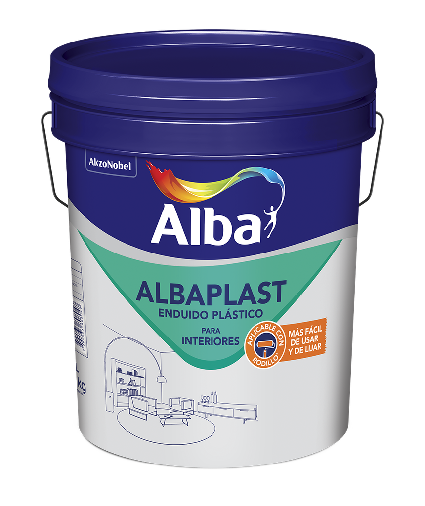 Enduido Albaplast x 1 lt./1.6 kg.
