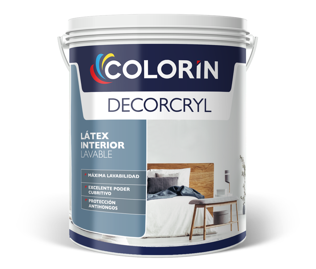 Decorcryl Blanco Latex Interior Lavable Mate OUTLET x 1 Lto.