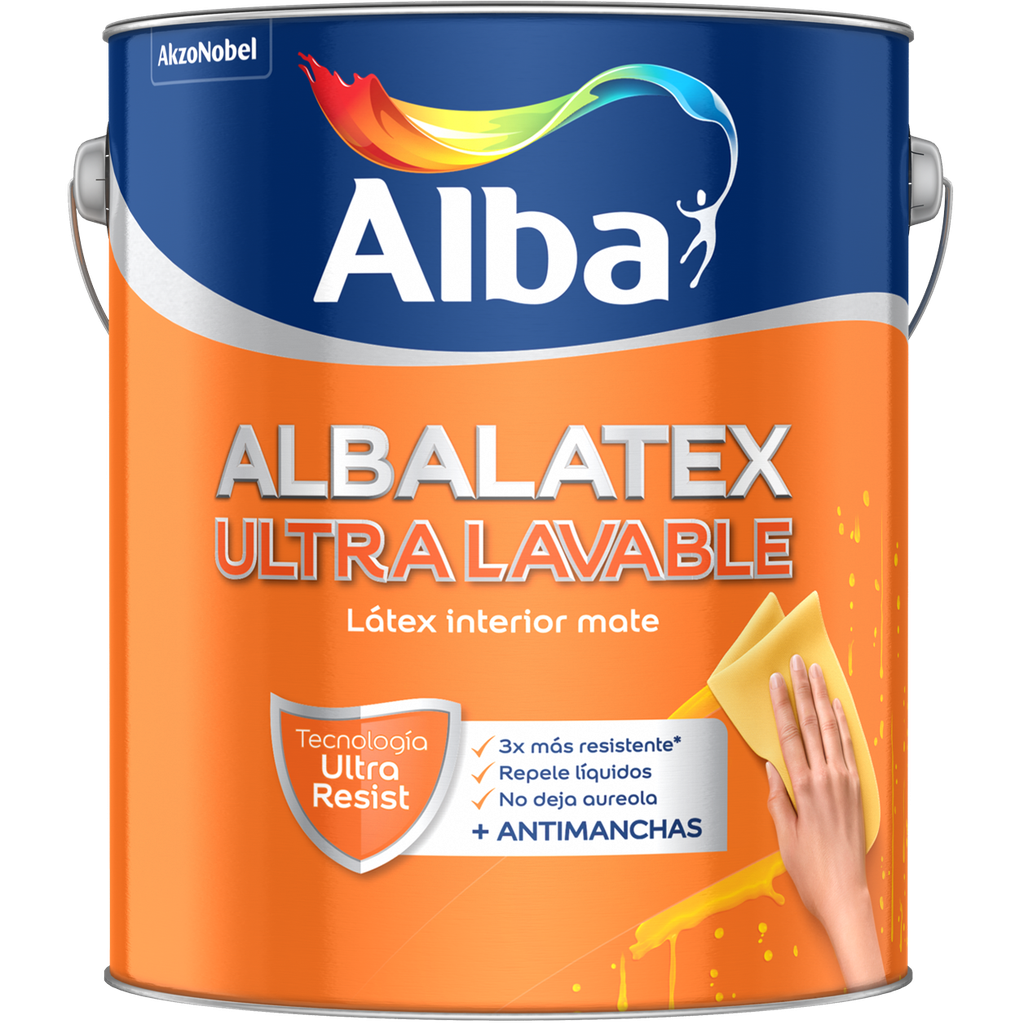 Albalatex Ultra lavable blanco x 1 lt.