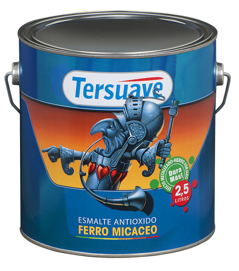 Ferro micaceo esm. antiox. Plata incaica x 2.5 lts. OUTLET