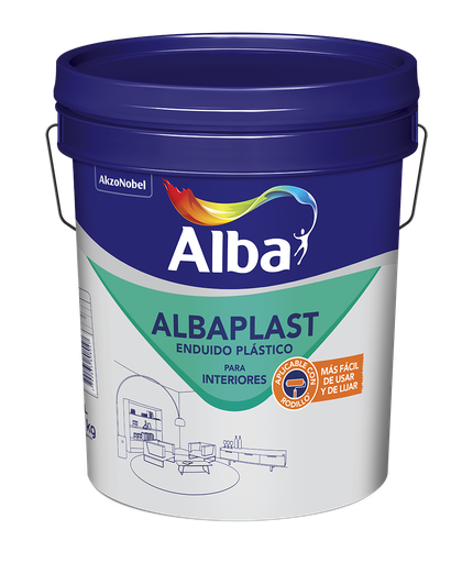 Enduido Albaplast x 20 lts./33 kgs.