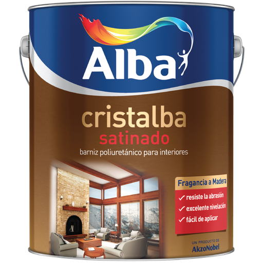 Cristalba barniz interior satinado x 1 lt.