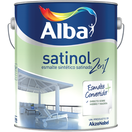 Satinol 2 en 1 satinado x 1 lt.