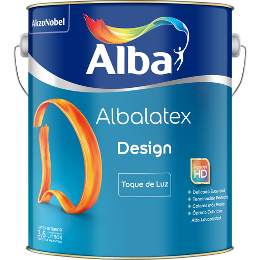 Albalatex Toque de luz blanco x 10 lts.