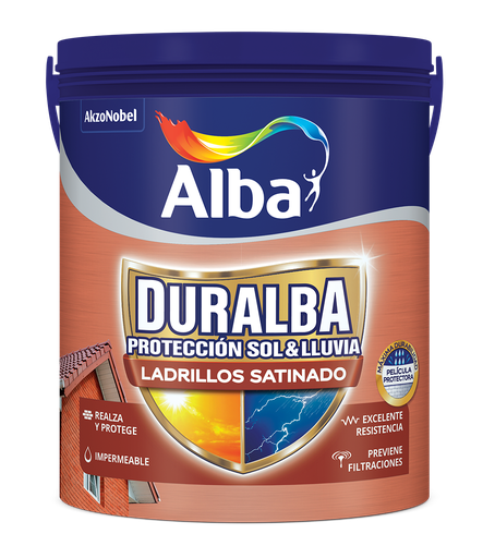 Duralba ladrillos satinado x 20 lts.