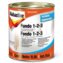 [1710001004] Alabastine Fondo 1-2-3 x 3.6 lts.