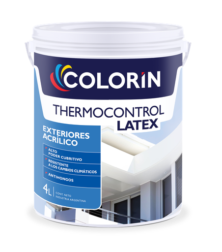 Thermocontrol latex exterior Blanco OUTLETx 20 lts.