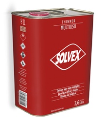 [17900200004] Hydra thinner Solvex multiuso x 3.6 lts.