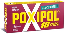 [73421002001] Poxipol chico 10´ transparente x 16grs./14 ml.