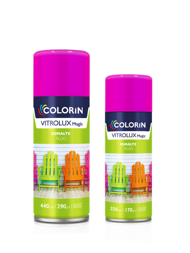 Aerosol Vitrolux Esmalte Fluo 250 ml