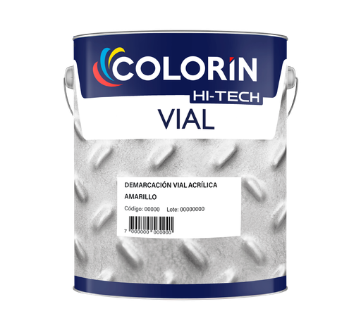 Colorin Demarcacion Vial Acrilica Hi Tech 4 Lts
